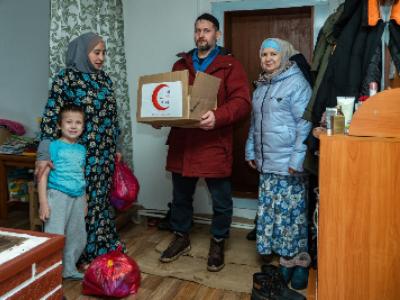 О благотворительных акциях Духовного управления мусульман Тюменской области, направленных на поддержку участников СВО, их семей и беженцев из Донбасса